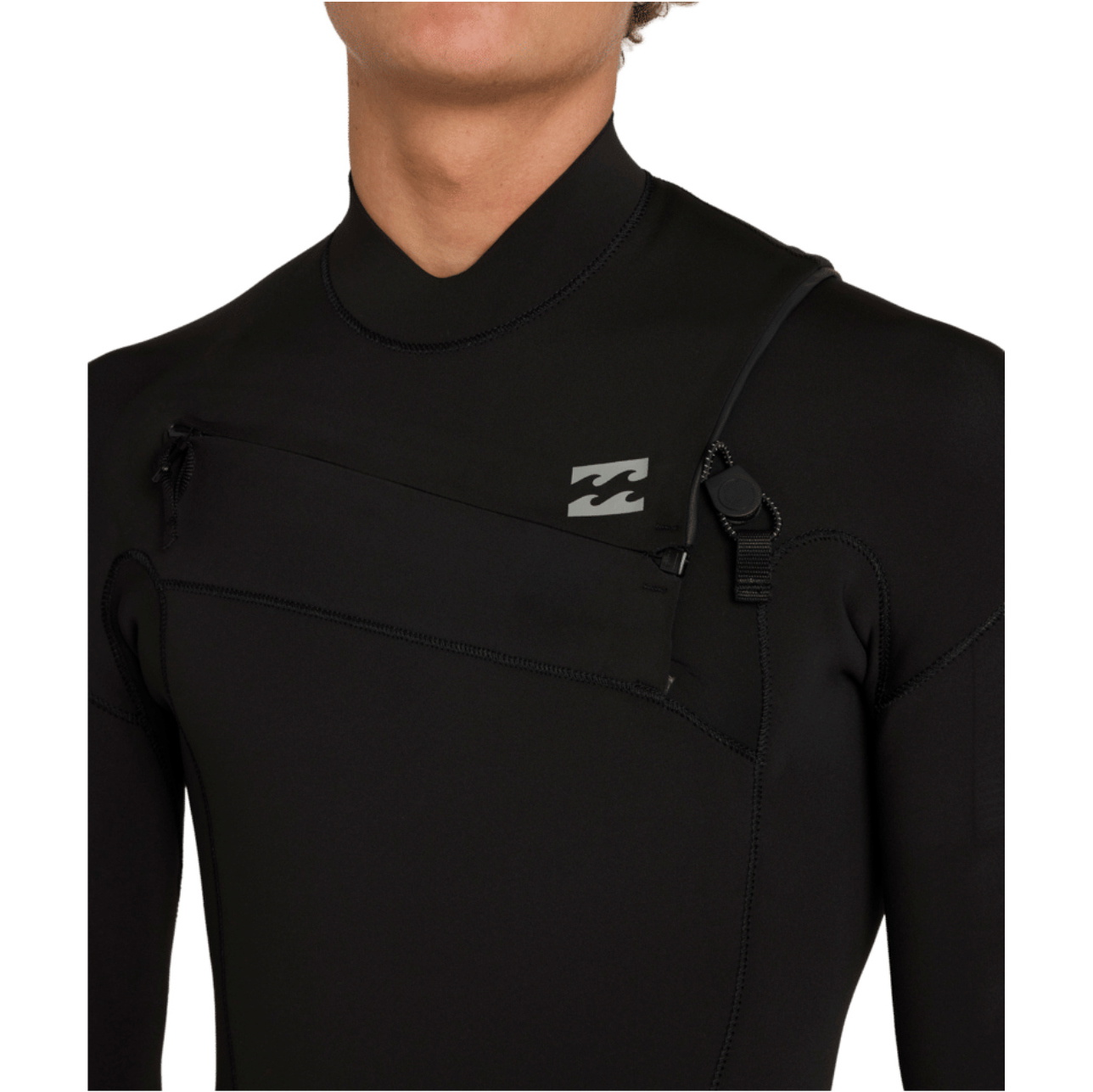 2026 Billabong Mens Absolute Core 4/3mm Chest Zip Wetsuit ABYW100294 - Black